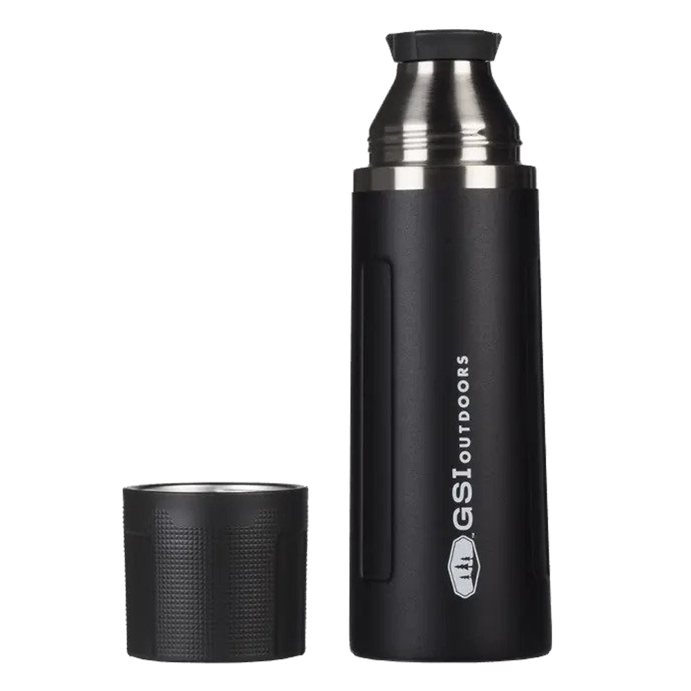 GSI Glacier 1l Vacuum Bottle Black, termos - Bilde 3